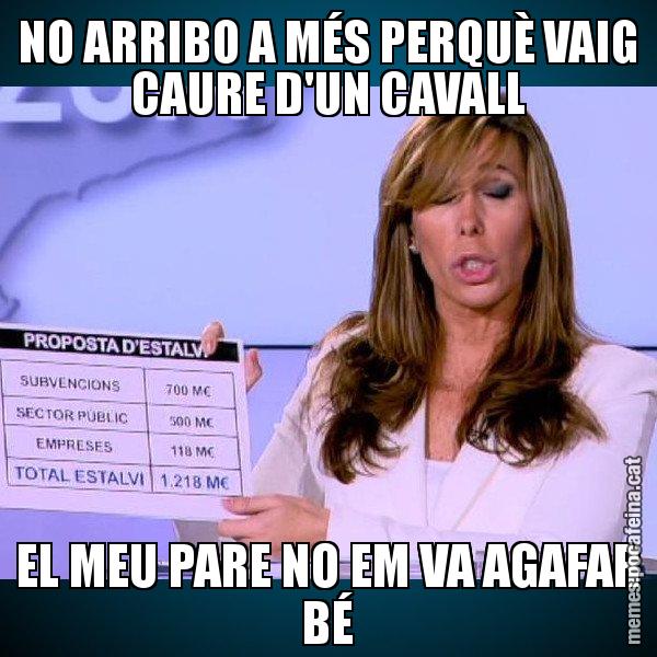 NO ARRIBO A MÉS PERQUÈ VAIG CAURE D'UN CAVALL EL MEU PARE NO EM VA AGAFAR BÉ - Alícia Paper i Suma