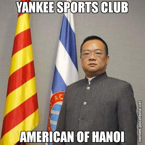 YANKEE SPORTS CLUB AMERICAN OF HANOI - Chen Yansheng