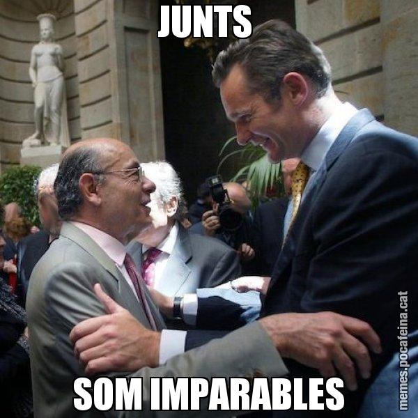 JUNTS  SOM IMPARABLES - Millet i Urdangarin