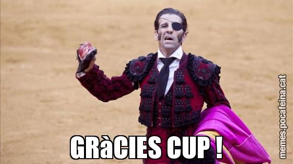 GRàCIES CUP !