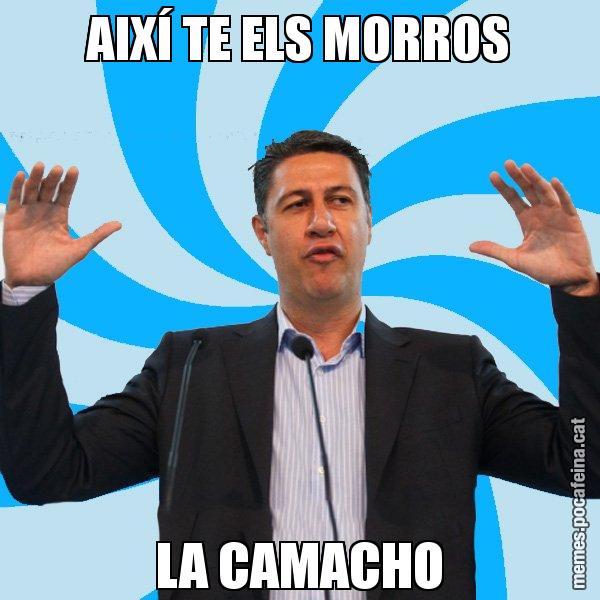AIXÍ TE ELS MORROS LA CAMACHO - Xavier García Albiol - 27S