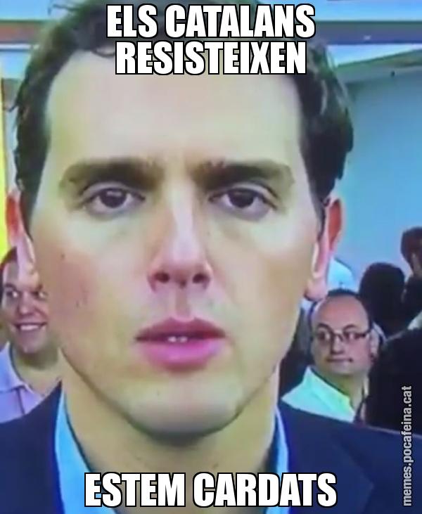 ELS CATALANS RESISTEIXEN ESTEM CARDATS