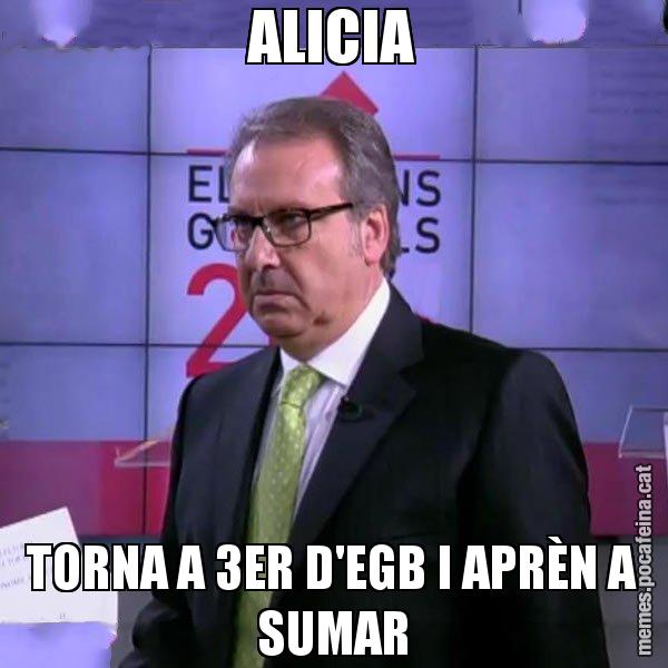 ALICIA TORNA A 3ER D'EGB I APRÈN A SUMAR - Cuní emprenyat