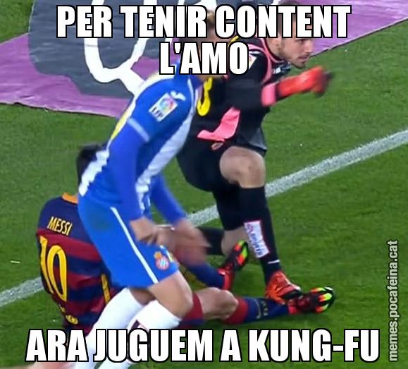 PER TENIR CONTENT L'AMO ARA JUGUEM A KUNG-FU