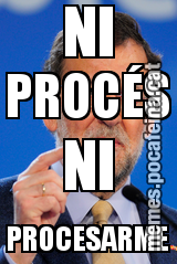 NI PROCÉS NI PROCESARME
