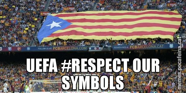 UEFA #RESPECT OUR SYMBOLS