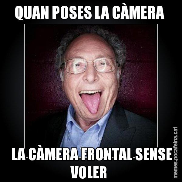 QUAN POSES LA CÀMERA   LA CÀMERA FRONTAL SENSE VOLER - Punset llengua