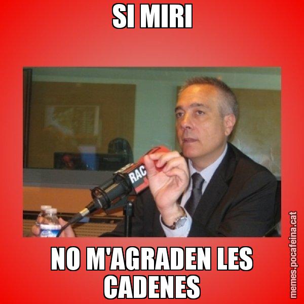SI MIRI NO M'AGRADEN LES CADENES - Pere Navarro Titoleta