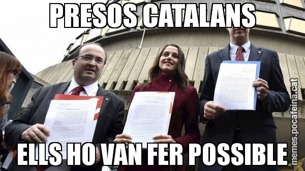 PRESOS CATALANS ELLS HO VAN FER POSSIBLE