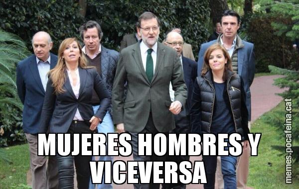 MUJERES HOMBRES Y VICEVERSA