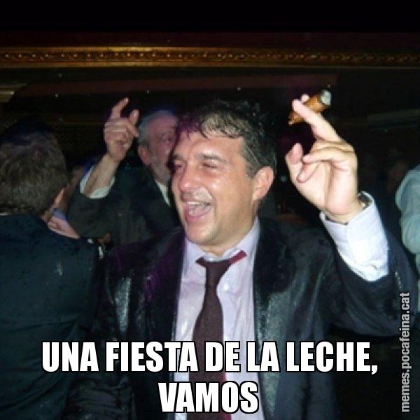 UNA FIESTA DE LA LECHE, VAMOS - Laporta de Festa