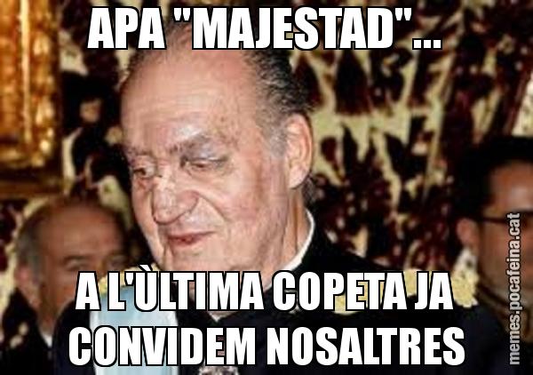 APA "MAJESTAD"... A L'ÙLTIMA COPETA JA CONVIDEM NOSALTRES