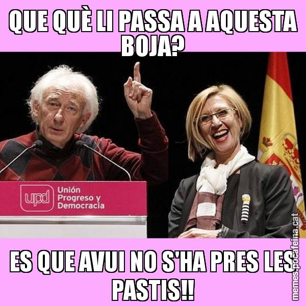 QUE QUÈ LI PASSA A AQUESTA BOJA? ES QUE AVUI NO S'HA PRES LES PASTIS!!