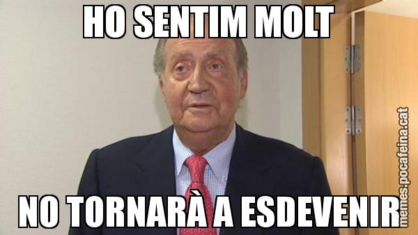 HO SENTIM MOLT NO TORNARÀ A ESDEVENIR