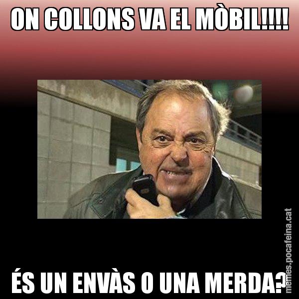 ON COLLONS VA EL MÒBIL!!!! ÉS UN ENVÀS O UNA MERDA? - Jaume Creixell