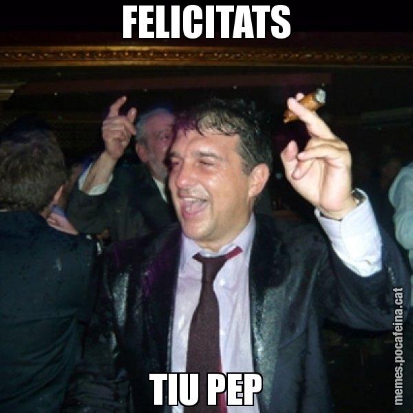 FELICITATS TIU PEP - Laporta de Festa