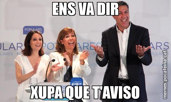 ENS VA DIR XUPA QUE T'AVISO