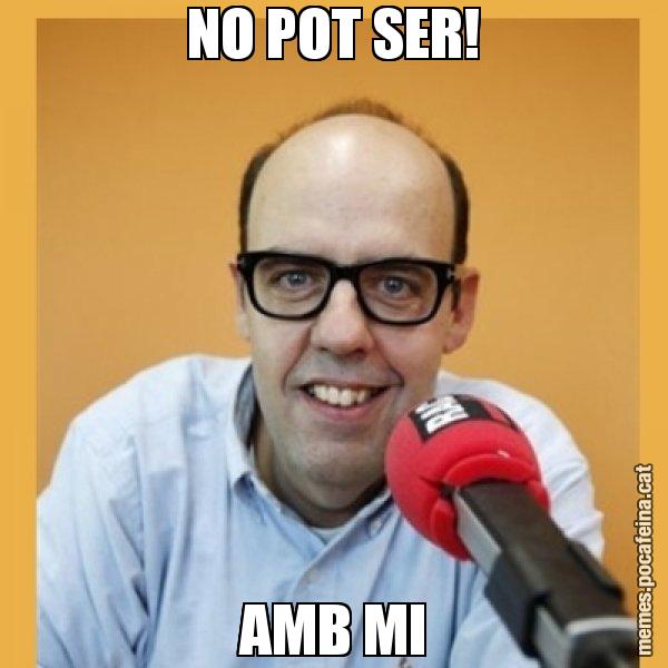NO POT SER! AMB MI - Jordi Basté