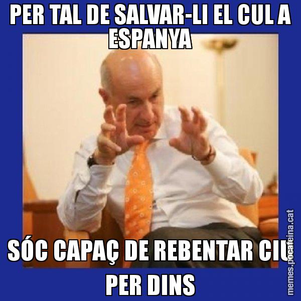 PER TAL DE SALVAR-LI EL CUL A ESPANYA SÓC CAPAÇ DE REBENTAR CIU PER DINS - Duran i Lleida