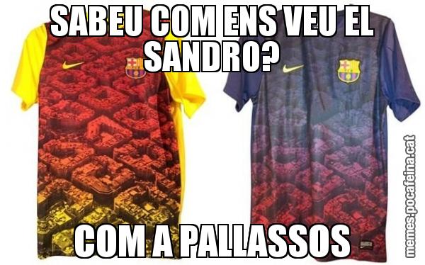 SABEU COM ENS VEU EL SANDRO? COM A PALLASSOS