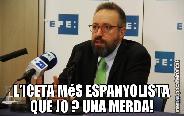 L'ICETA MéS ESPANYOLISTA QUE JO ? UNA MERDA!