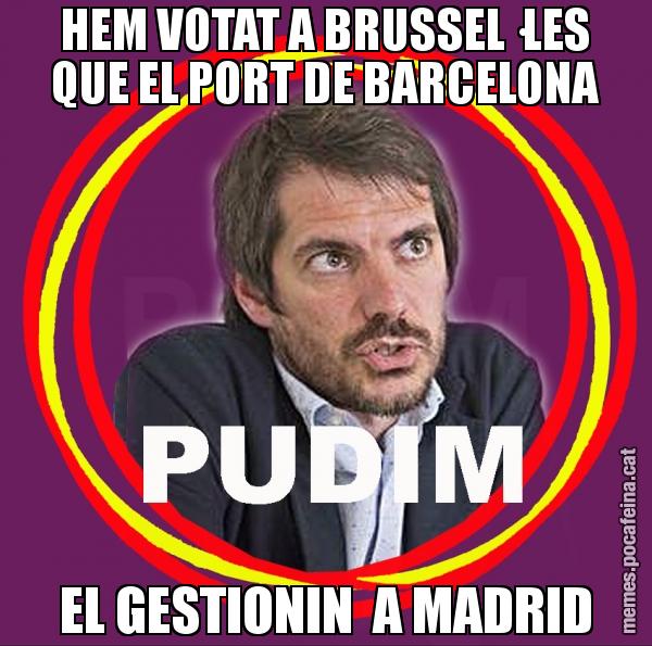 HEM VOTAT A BRUSSEL·LES QUE EL PORT DE BARCELONA EL GESTIONIN  A MADRID