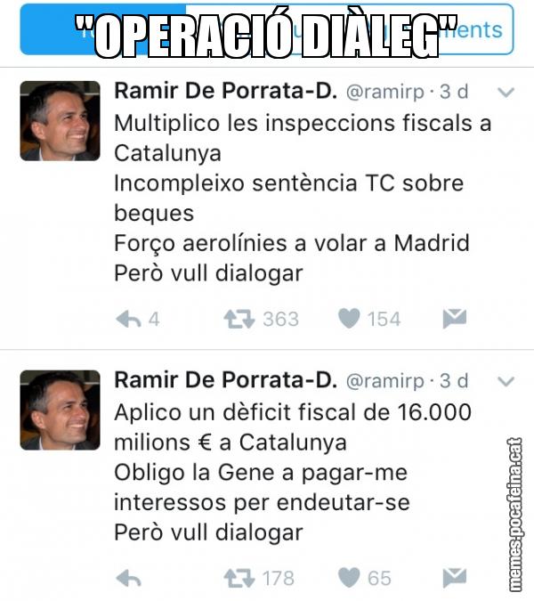 "OPERACIÓ DIÀLEG"