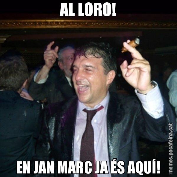 AL LORO! EN JAN MARC JA ÉS AQUÍ! - Laporta de Festa