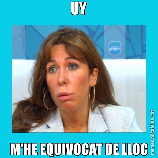 UY M'HE EQUIVOCAT DE LLOC - Alícia Sánchez Camacho