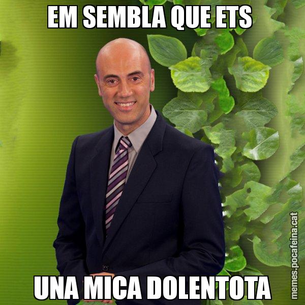 EM SEMBLA QUE ETS  UNA MICA DOLENTOTA - Tomàs Molina