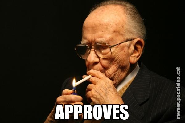 APPROVES