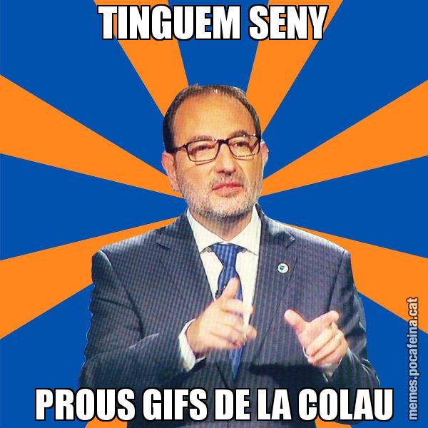 TINGUEM SENY PROUS GIFS DE LA COLAU - Ramon Espadaler - 27S