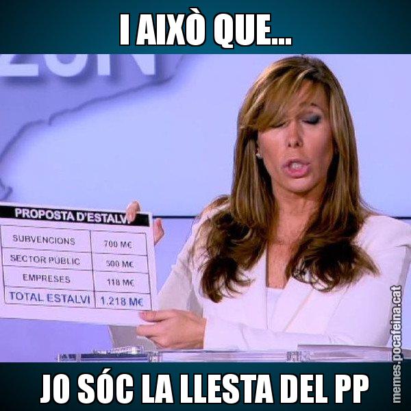 I AIXÒ QUE... JO SÓC LA LLESTA DEL PP - Alícia Paper i Suma