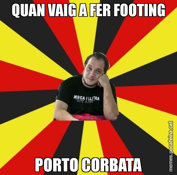 QUAN VAIG A FER FOOTING PORTO CORBATA - David Fernàndez