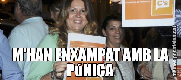 M'HAN ENXAMPAT AMB LA PúNICA