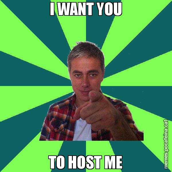 I WANT YOU TO HOST ME - Albert Om