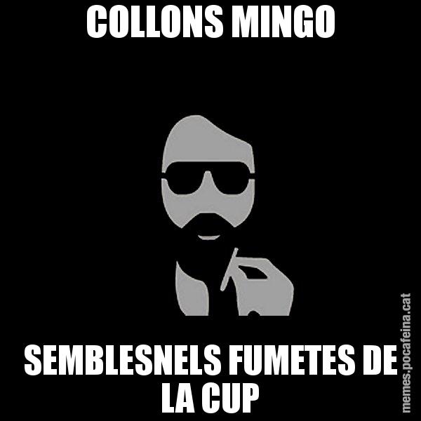 COLLONS MINGO SEMBLESNELS FUMETES DE LA CUP - Eugenio