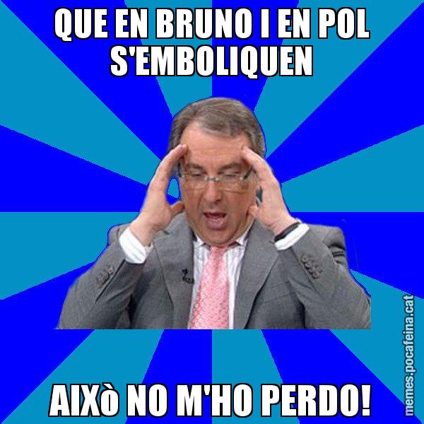 QUE EN BRUNO I EN POL S'EMBOLIQUEN AIXò NO M'HO PERDO! - Cuní Telepatia