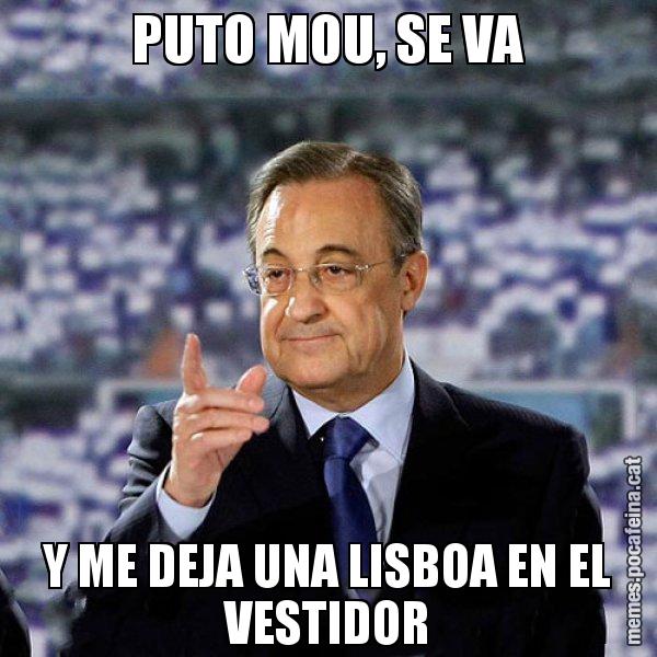 PUTO MOU, SE VA Y ME DEJA UNA LISBOA EN EL VESTIDOR - Florentino