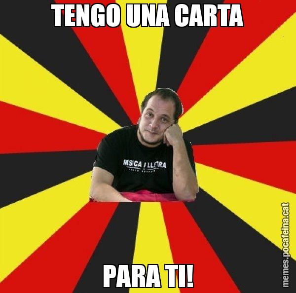 TENGO UNA CARTA PARA TI! - David Fernàndez
