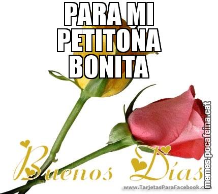 PARA MI PETITONA BONITA