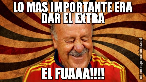 LO MAS IMPORTANTE ERA DAR EL EXTRA EL FUAAA!!!!