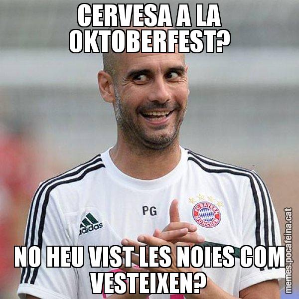 CERVESA A LA OKTOBERFEST? NO HEU VIST LES NOIES COM VESTEIXEN? - Guardiola Boig