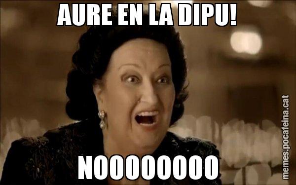AURE EN LA DIPU! NOOOOOOOO - Montserrat Caballé