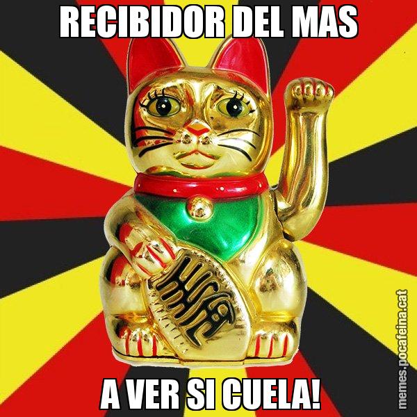 RECIBIDOR DEL MAS  A VER SI CUELA! - El Gat de la Cup - 27S