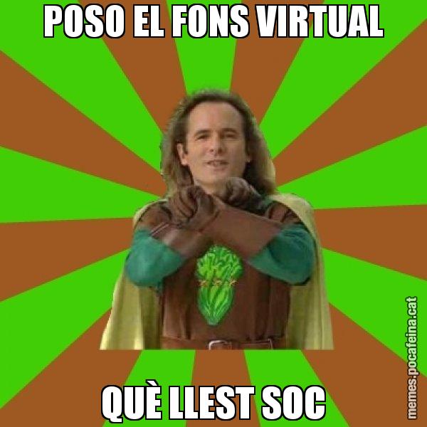 POSO EL FONS VIRTUAL QUÈ LLEST SOC - Capità Enciam