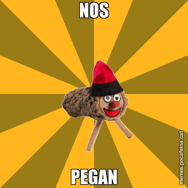 NOS PEGAN - El tió