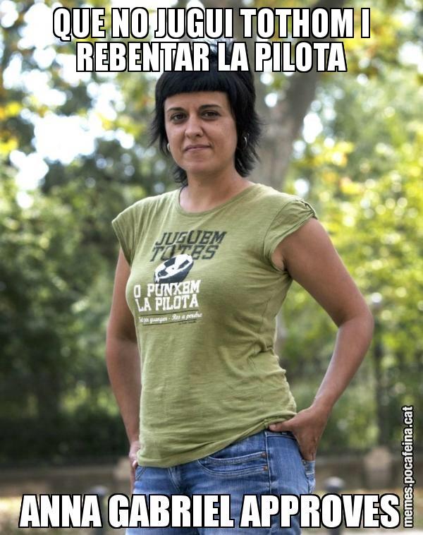 QUE NO JUGUI TOTHOM I REBENTAR LA PILOTA