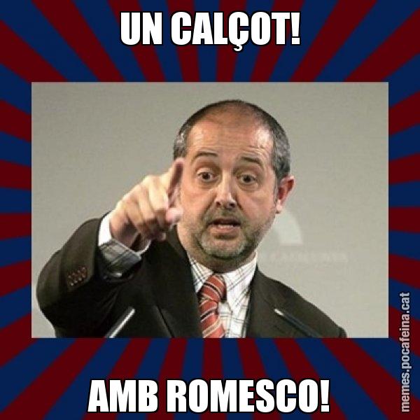 UN CALÇOT! AMB ROMESCO! - Felip Puig