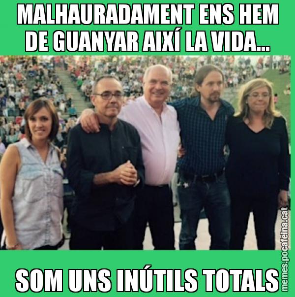 MALHAURADAMENT ENS HEM DE GUANYAR AIXÍ LA VIDA... SOM UNS INÚTILS TOTALS